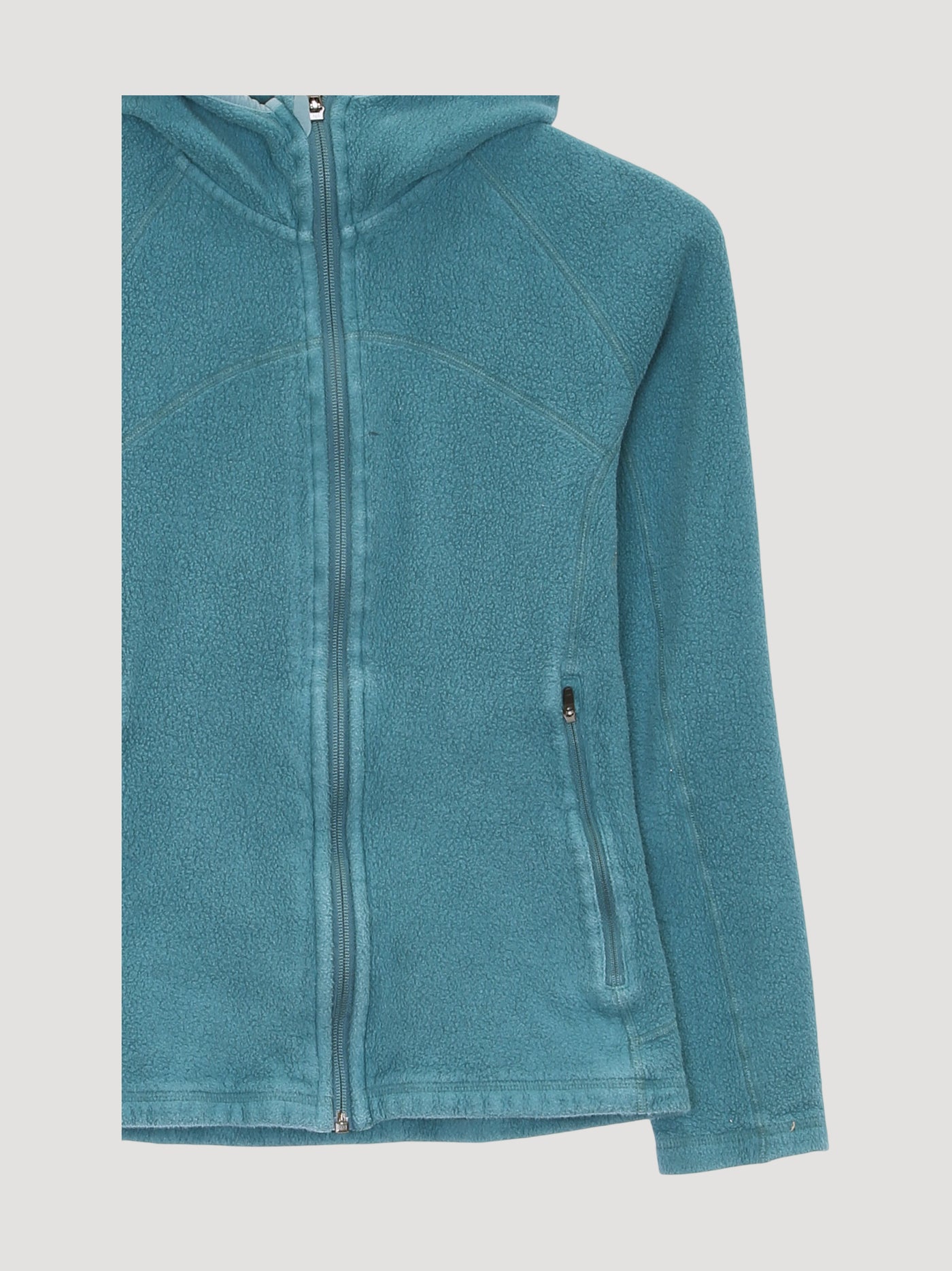 Secondhand Softfleece-Jacke aus reiner Bio-Baumwolle