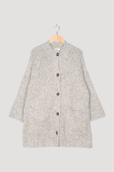 Secondhand WUNDERKIND x HESSNATUR Strickjacke aus Alpaka mit Bio-Baumwolle
