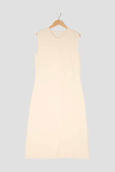 Secondhand Strickkleid Regular aus Bio-Baumwolle und Bio-Merinowolle