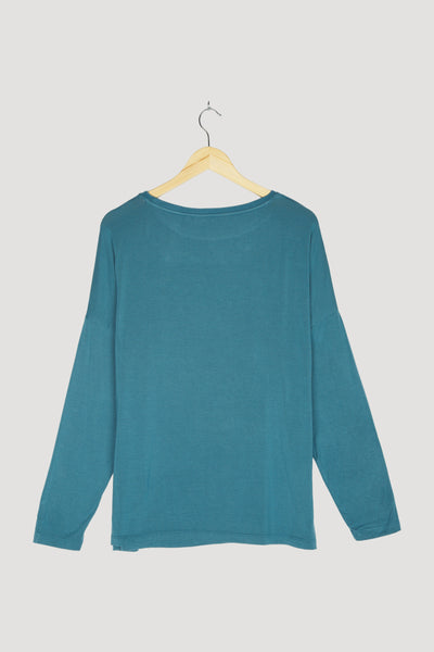 Secondhand Langarm-Shirt aus Tencel™Modal
