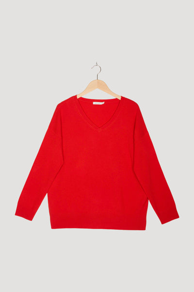 Secondhand Pullover Relaxed aus reiner Schurwolle mit Kaschmir
