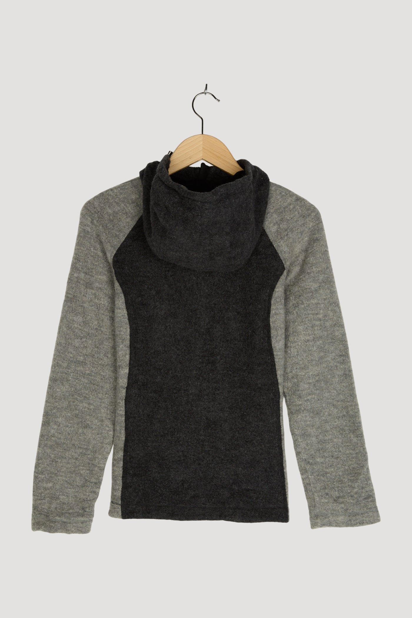 Secondhand Wollfleece Jacke aus reiner Bio-Merinowolle