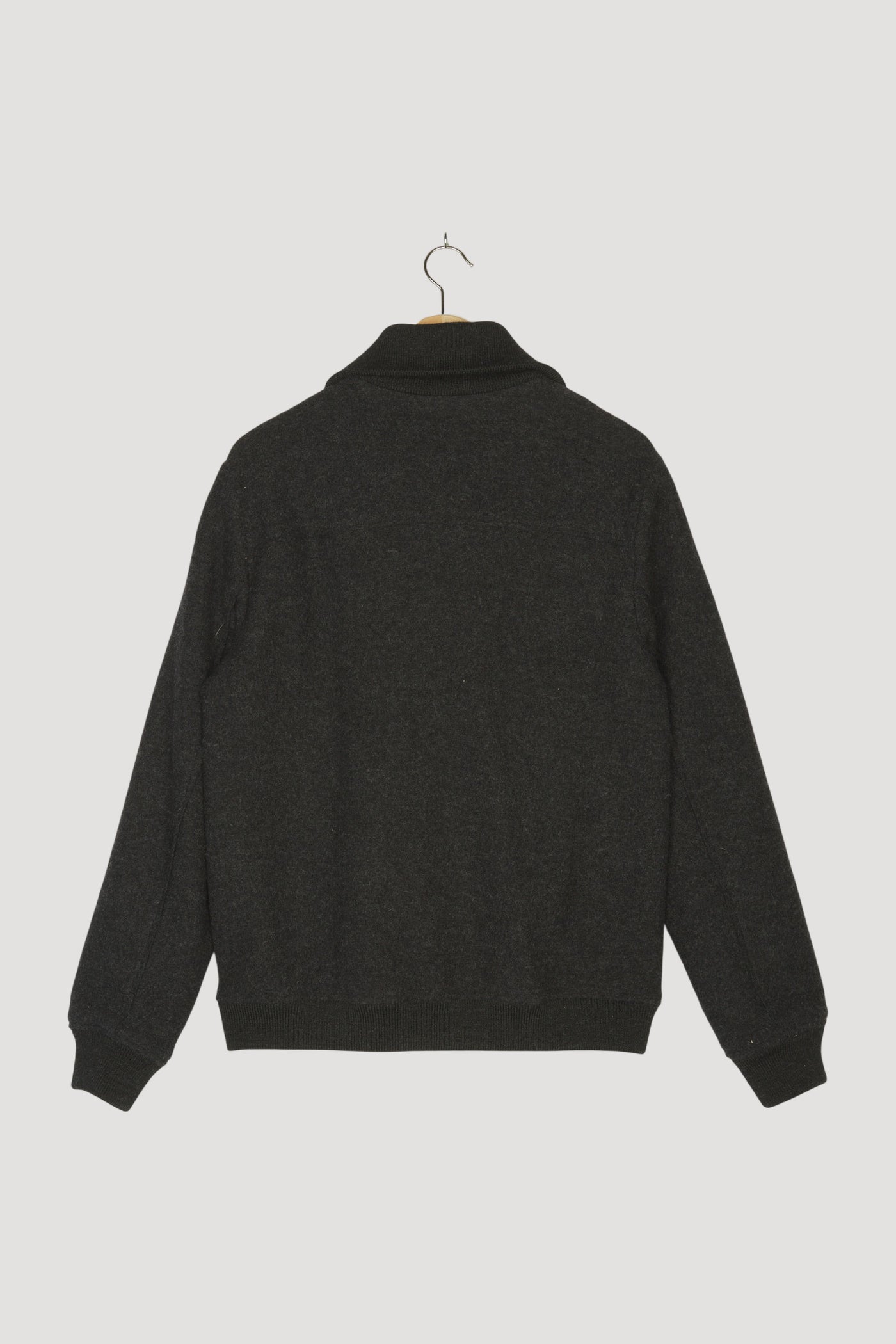 Secondhand Walkjacke aus reiner Schurwolle