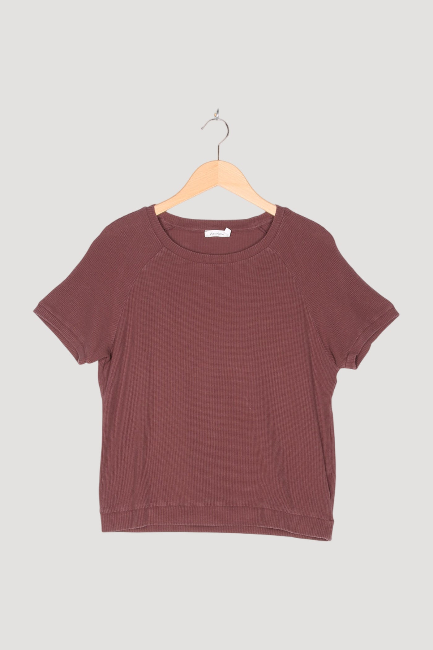 Secondhand Pikee-Shirt aus reiner Bio-Baumwolle