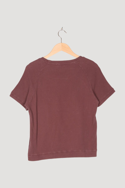 Secondhand Pikee-Shirt aus reiner Bio-Baumwolle