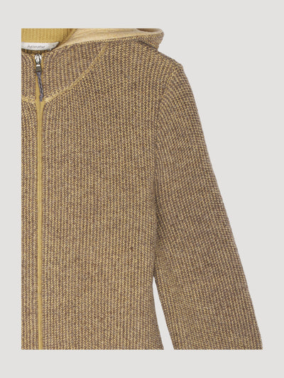 Secondhand Strickjacke aus Rhönwolle mit Bio-Baumwolle