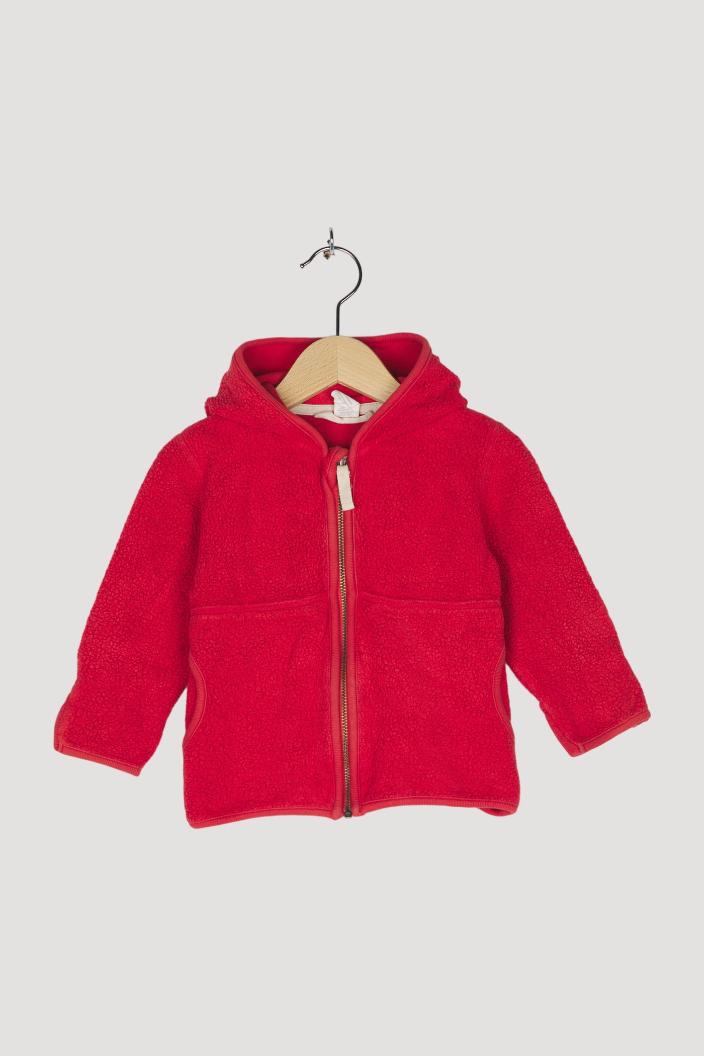 Secondhand Fleece Jacke aus reiner Bio-Baumwolle