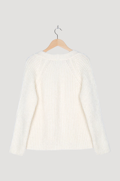 Secondhand Pullover aus Alpaka mit Bio-Baumwolle