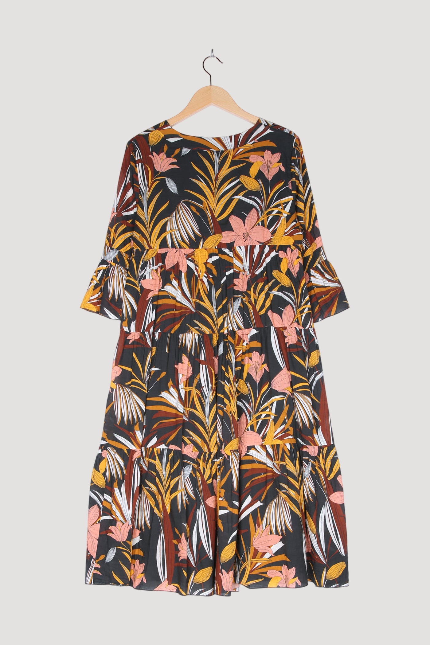 Secondhand Maxikleid aus reiner Bio-Baumwolle