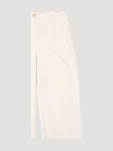Secondhand Hose Wide Leg aus Bio-Baumwolle mit Hanf