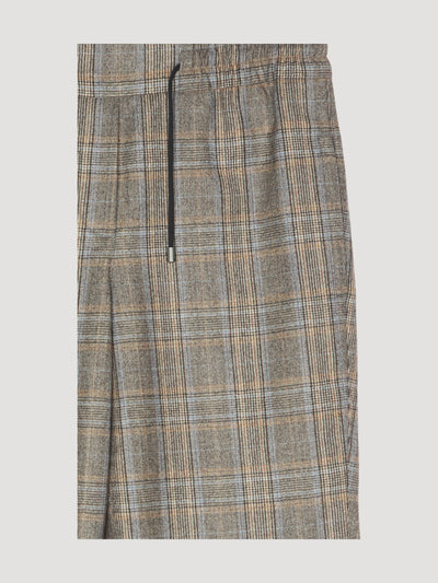 Secondhand Tweedhose aus reiner Schurwolle