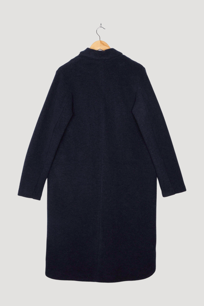 Secondhand Wollfleece Mantel Regular aus Bio-Merinowolle mit Bio-Baumwolle