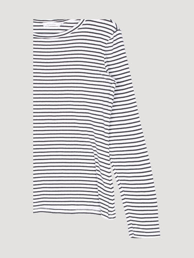 Secondhand Damen Langarm-Ringelshirt aus reiner Bio-Baumwolle