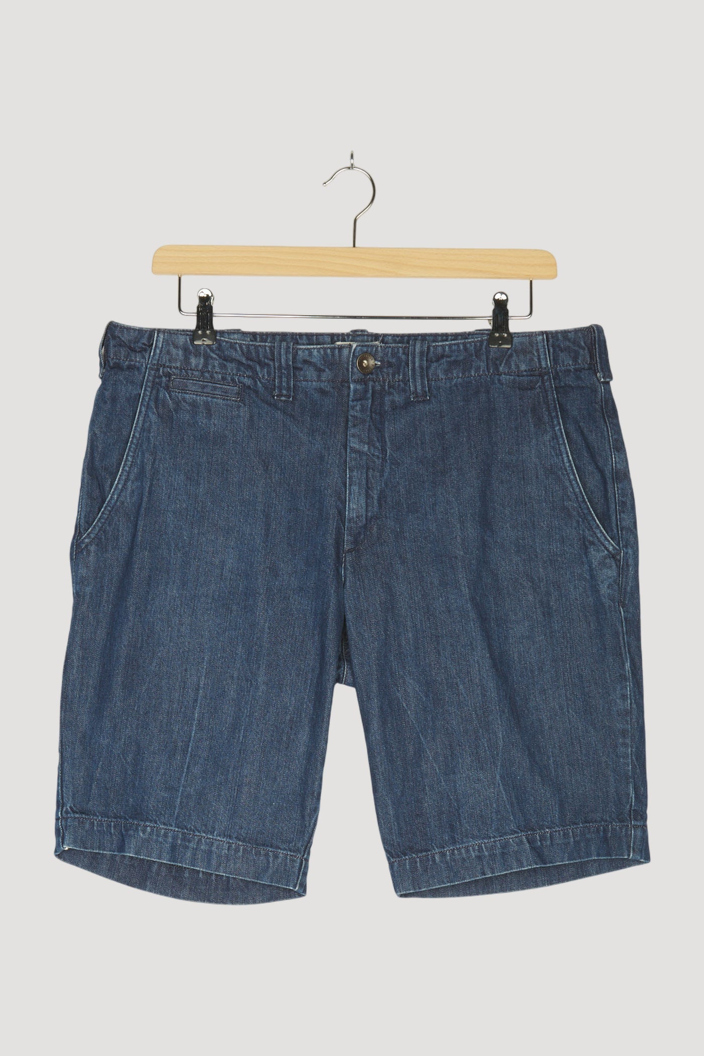 Secondhand Jeans Bermudas aus reinem Bio-Denim