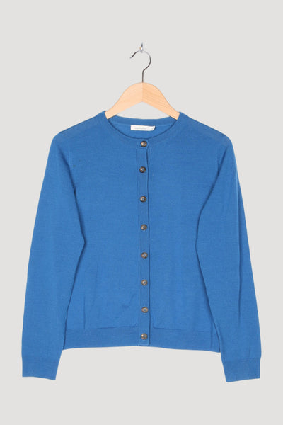 Secondhand Strickjacke aus reiner Bio-Merinowolle