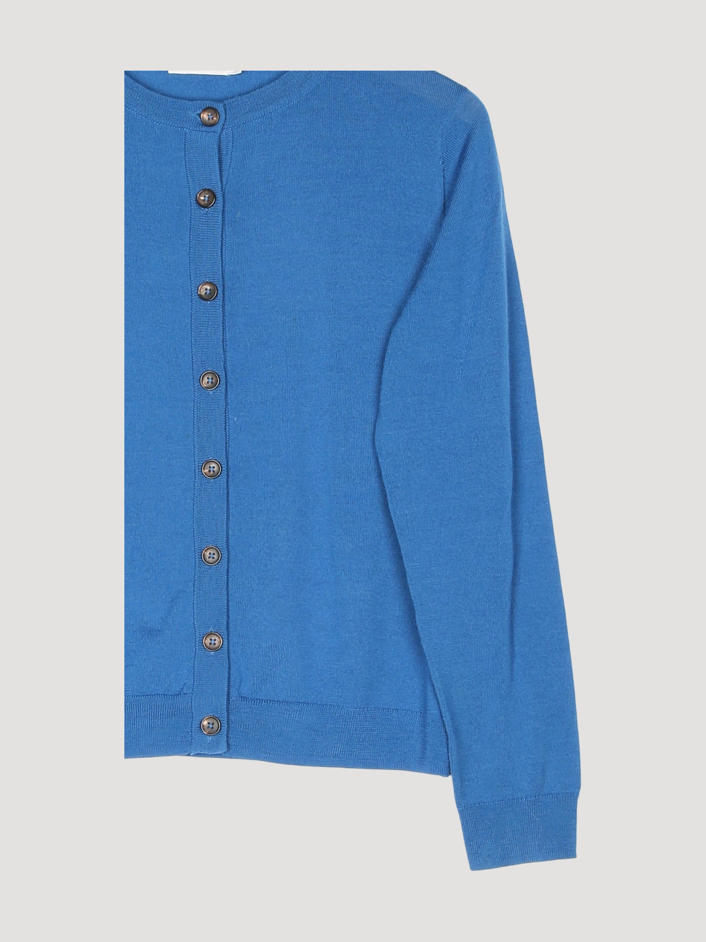 Secondhand Strickjacke aus reiner Bio-Merinowolle