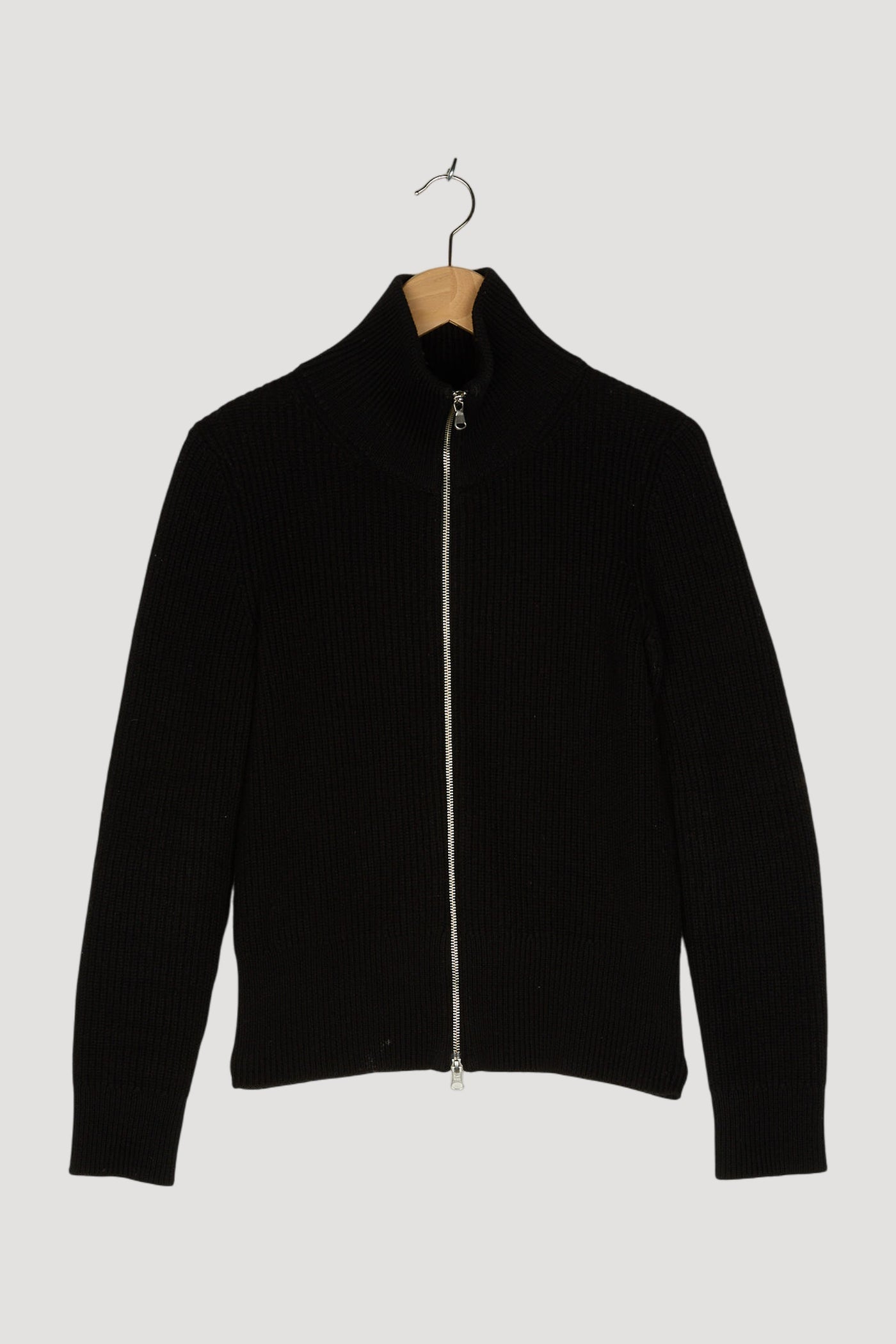 Secondhand Strickjacke aus Bio-Baumwolle und Bio-Schurwolle