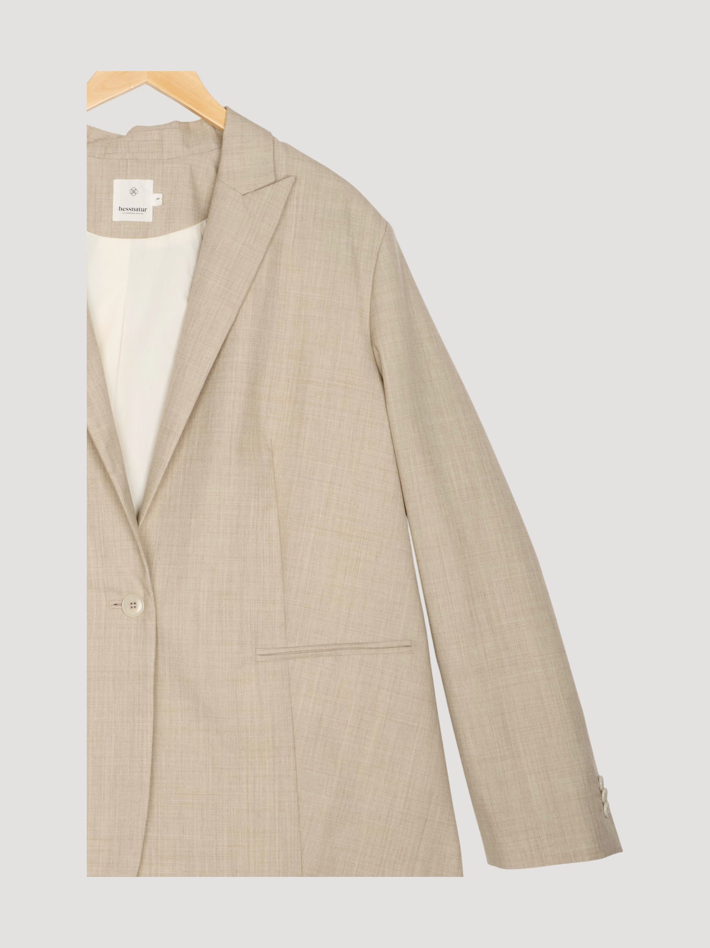 Secondhand Woll-Blazer Relaxed aus reiner Bio-Merinowolle