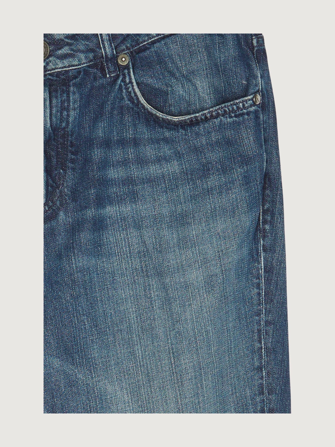 Secondhand Herren Jeans Straight Fit aus reinem Bio-Denim