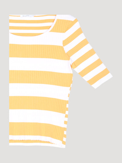 Secondhand Kurzarm-Pullover aus reiner Bio-Baumwolle