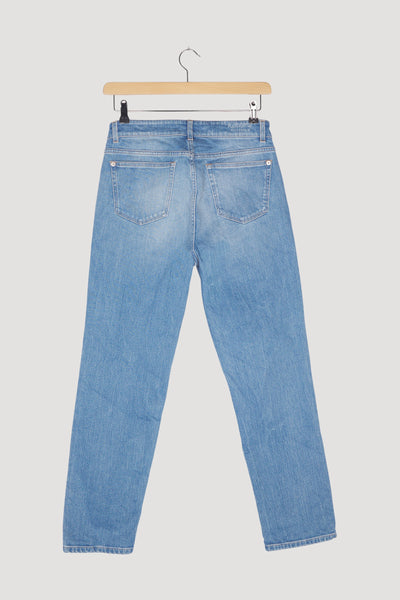 Secondhand Jeans Bea High Rise Straight Cropped aus reinem Bio-Denim