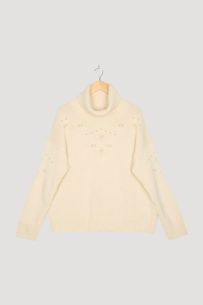 Secondhand Pullover Relaxed aus reiner Merinowolle
