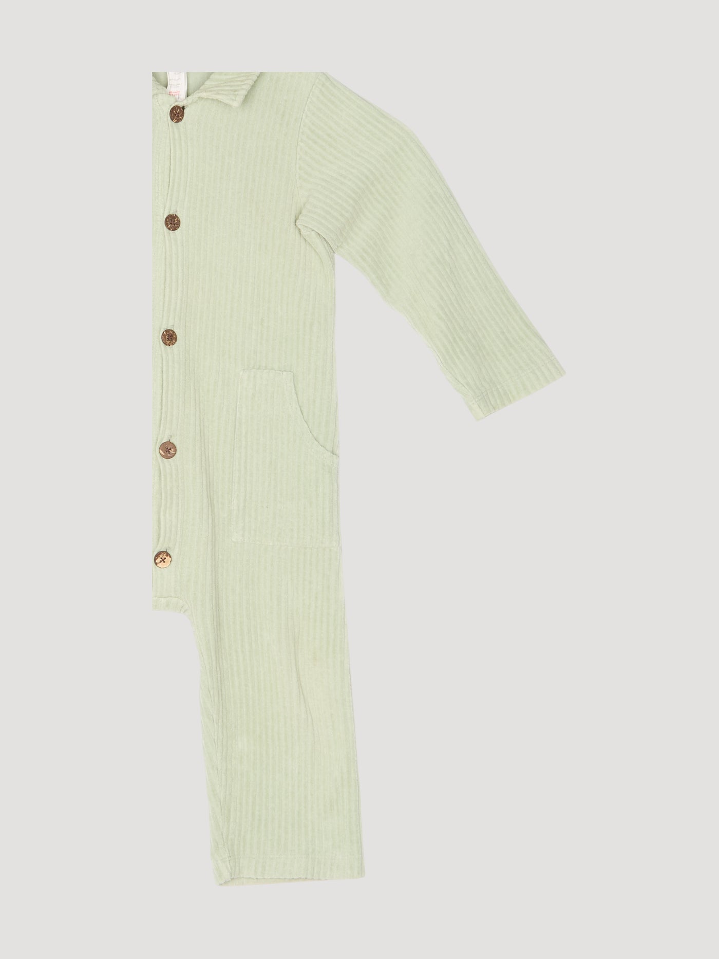 Secondhand Jerseycord-Overall aus reiner Bio-Baumwolle