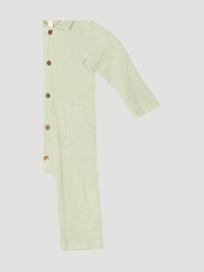 Secondhand Jerseycord-Overall aus reiner Bio-Baumwolle