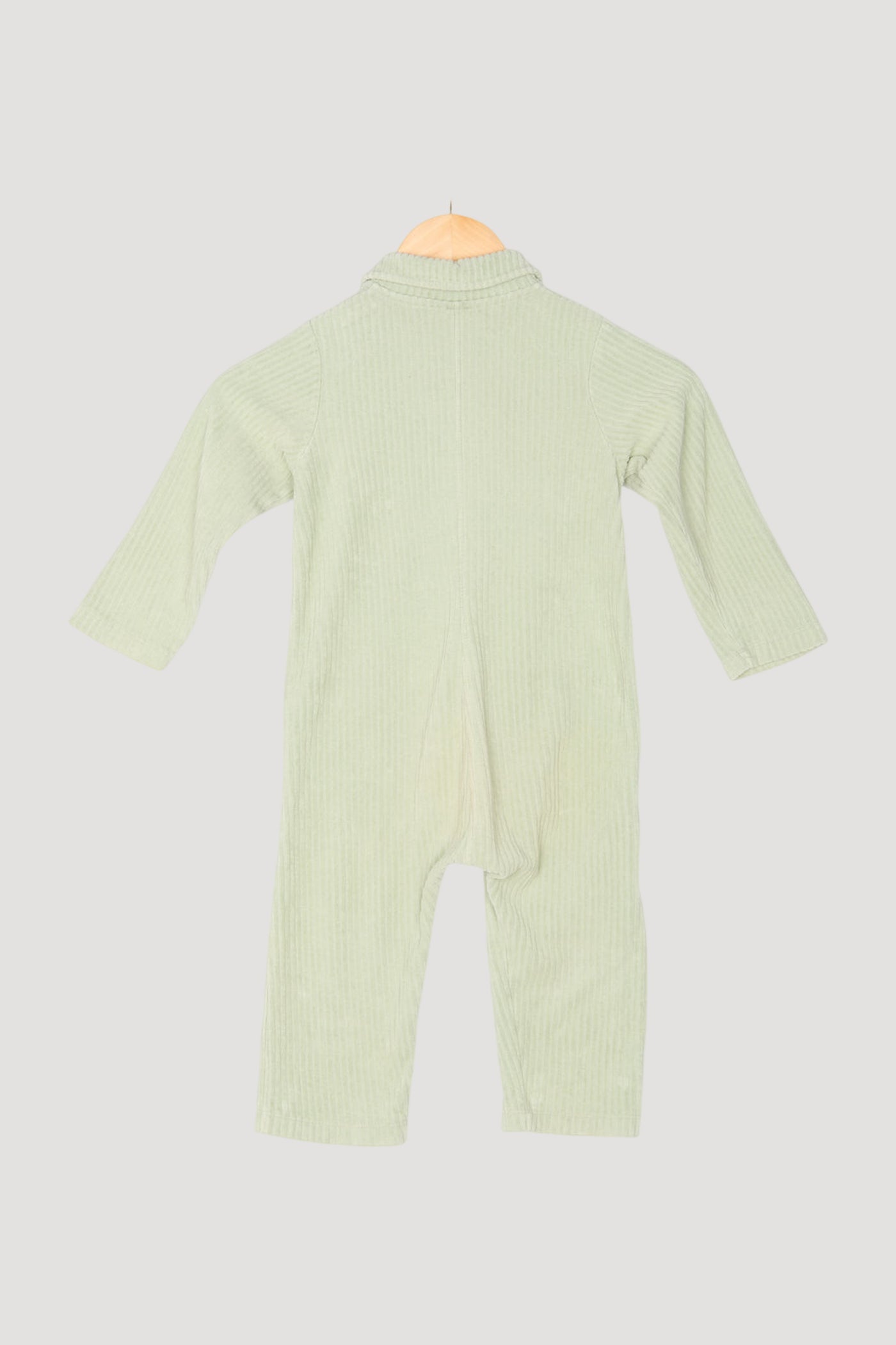 Secondhand Jerseycord-Overall aus reiner Bio-Baumwolle