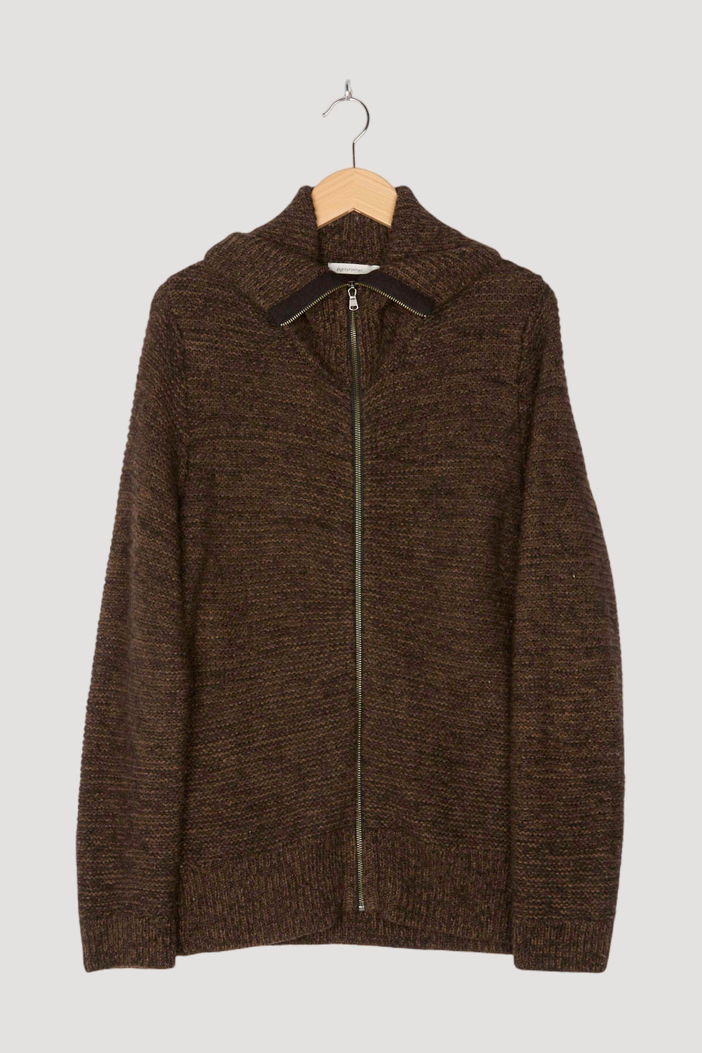 Secondhand Cardigan aus Mongolen-Merino mit Alpaka