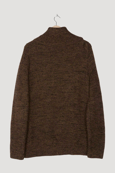 Secondhand Cardigan aus Mongolen-Merino mit Alpaka