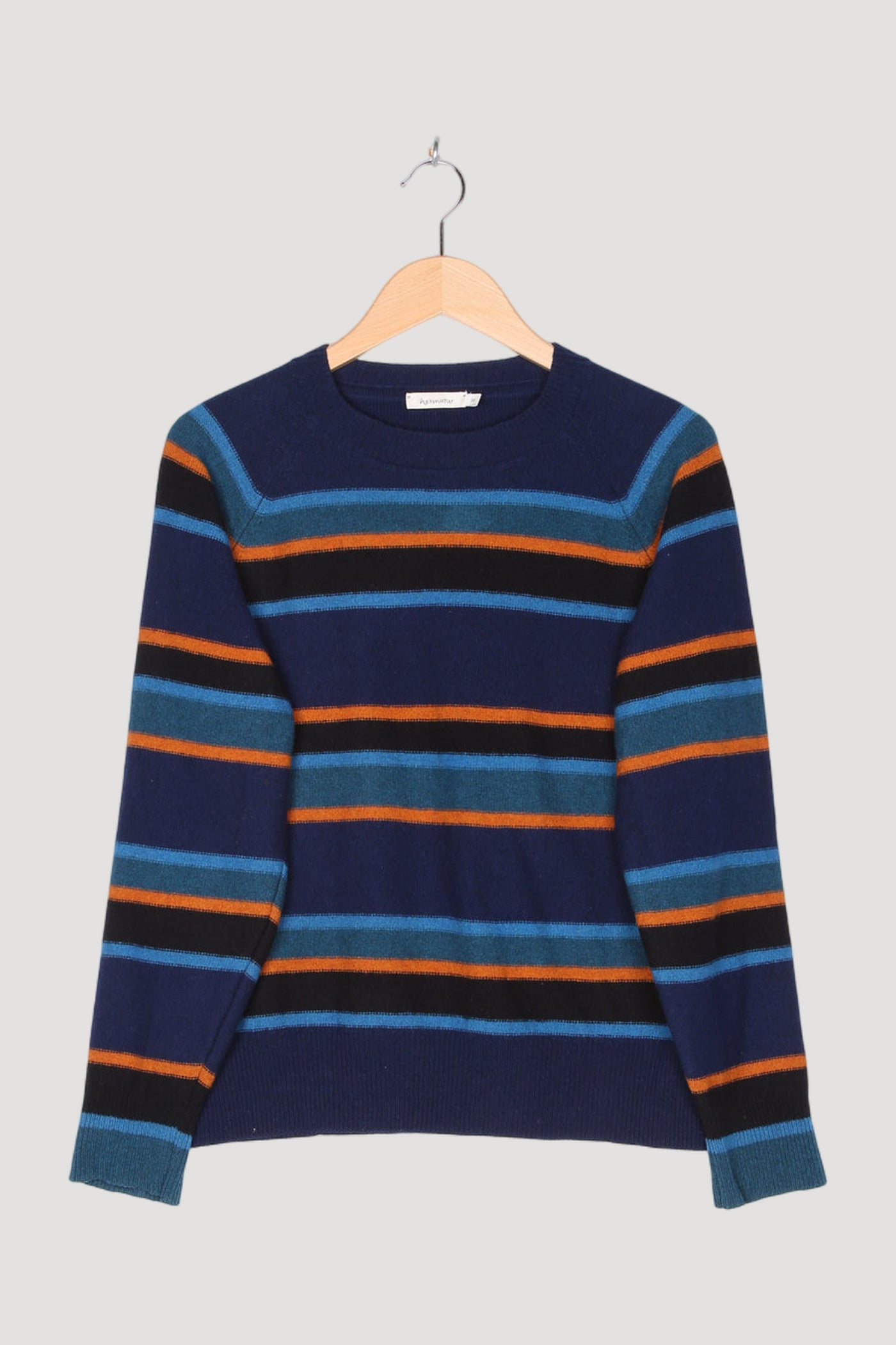 Secondhand Raglan-Pullover aus reiner Lambswool