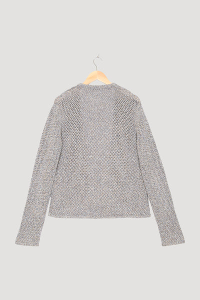 Secondhand Strickjacke aus reiner Bio-Baumwolle