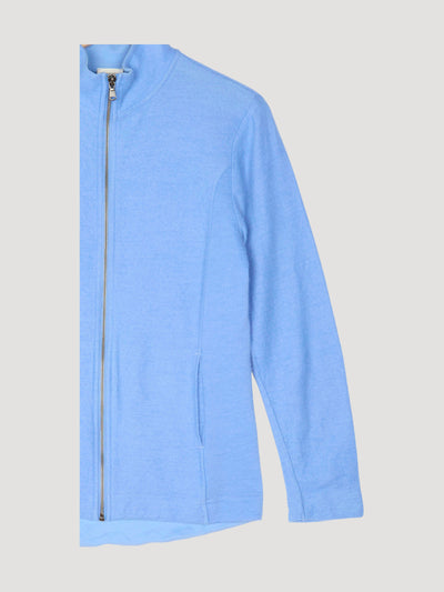 Secondhand Leichte Wollsweatjacke aus reiner Bio-Merinowolle