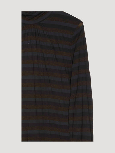 Secondhand Shirt-Bluse aus Modal mit Bio-Baumwolle und Schurwolle mit Modal