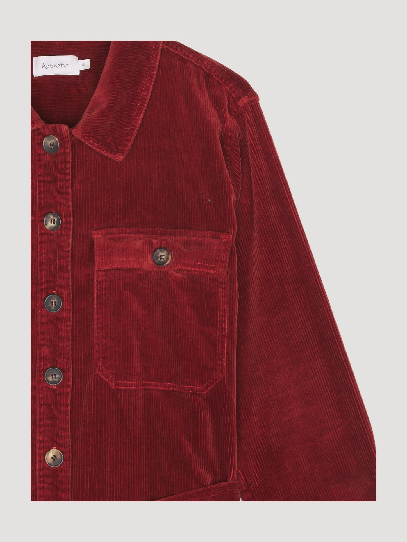 Secondhand Cord Overshirt aus Bio-Baumwolle