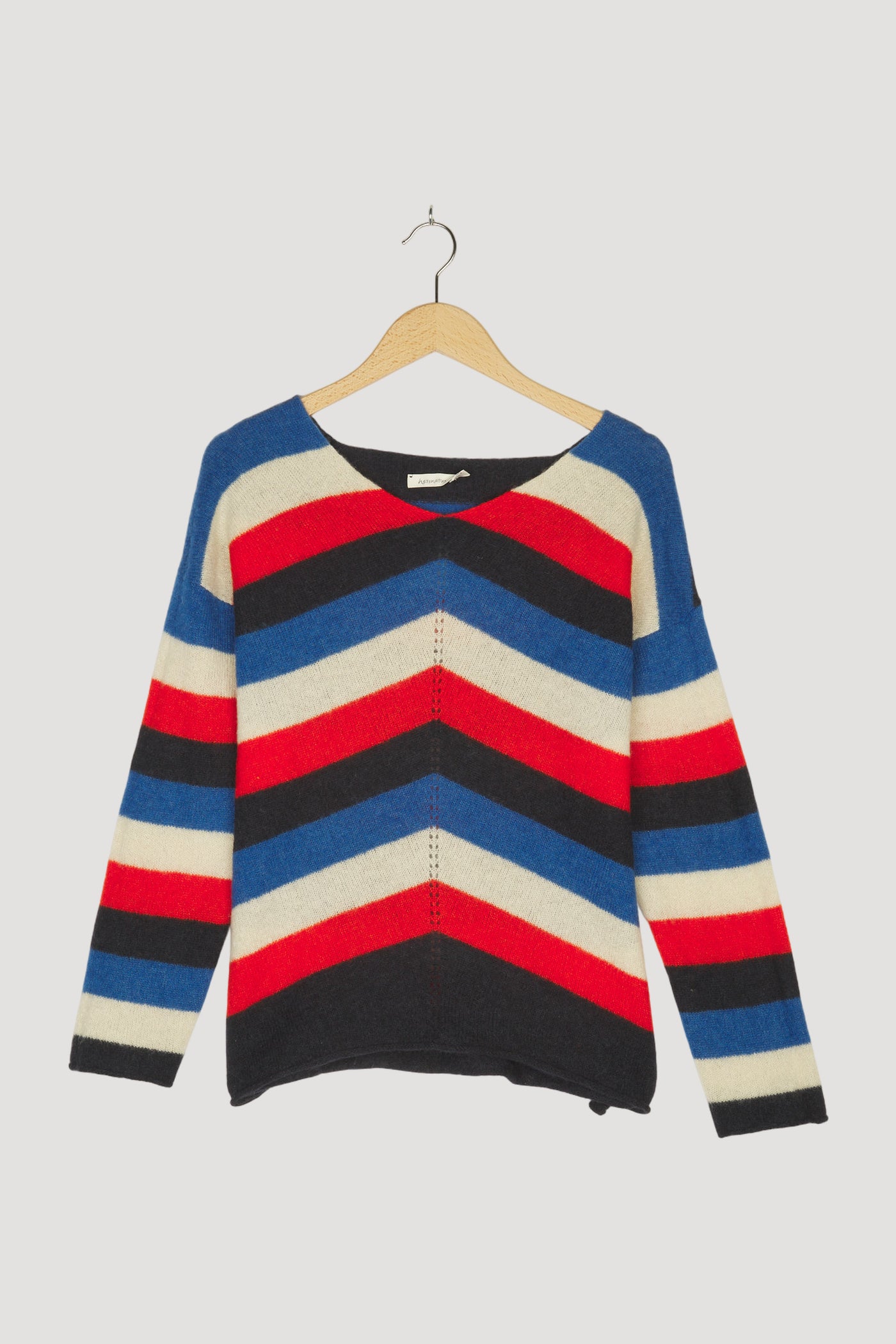 Secondhand Pullover aus Alpaka mit Seide und Mohair