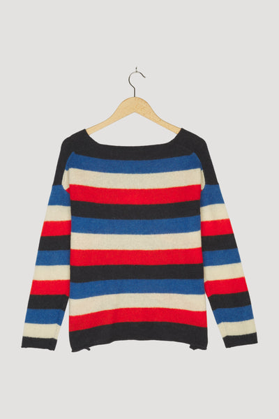 Secondhand Pullover aus Alpaka mit Seide und Mohair