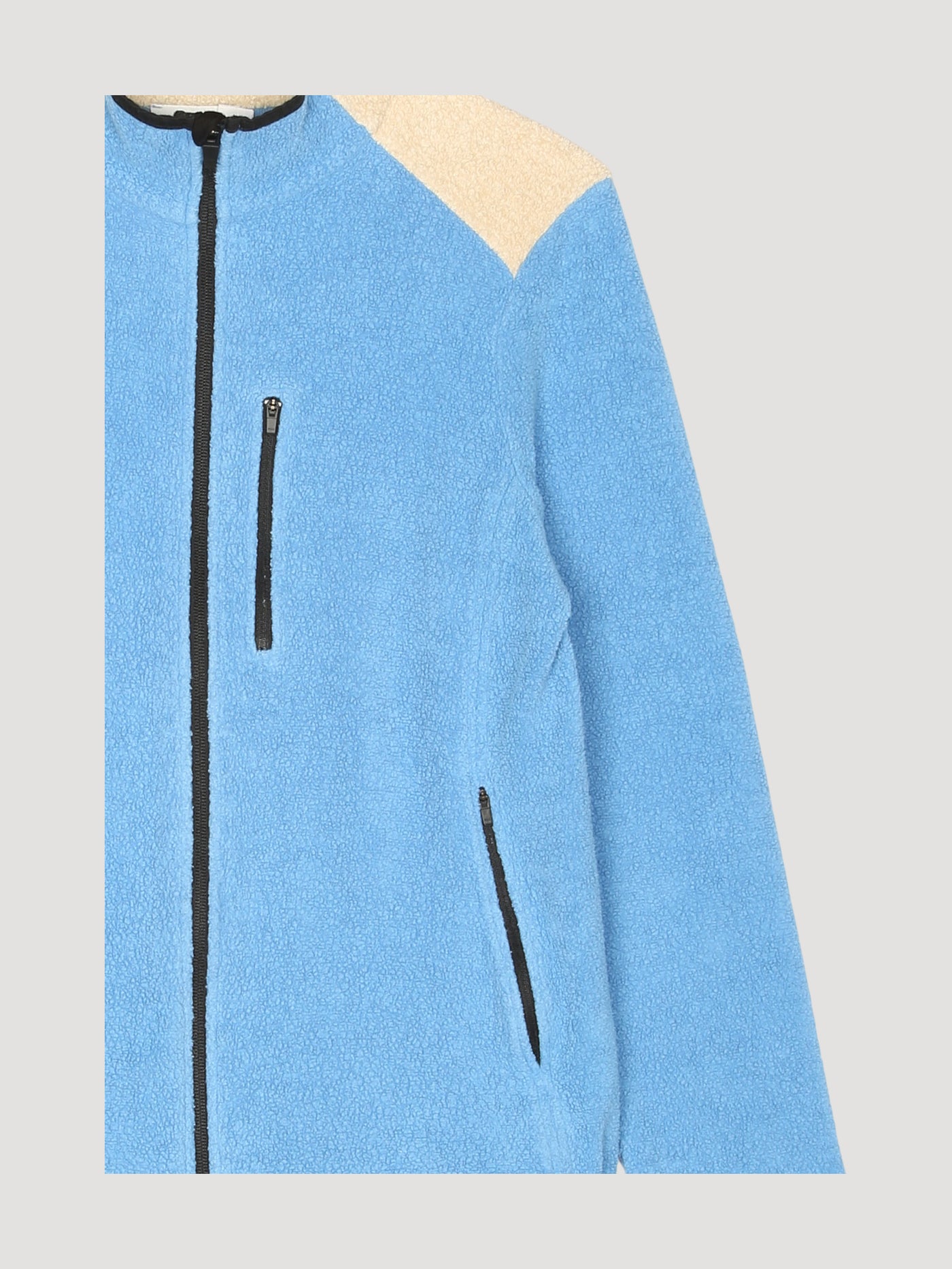 Secondhand Fleece-Jacke aus reiner Bio-Baumwolle