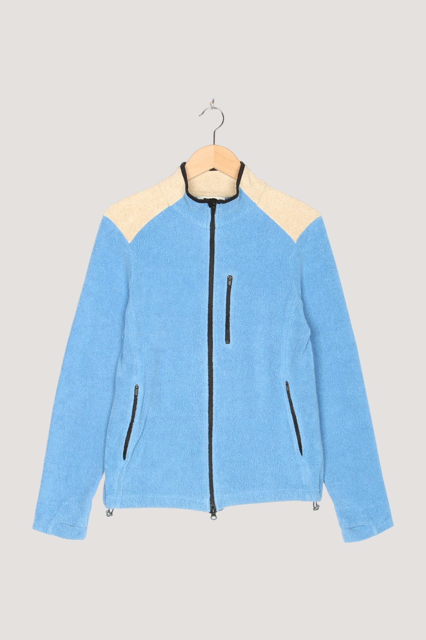Secondhand Fleece-Jacke aus reiner Bio-Baumwolle