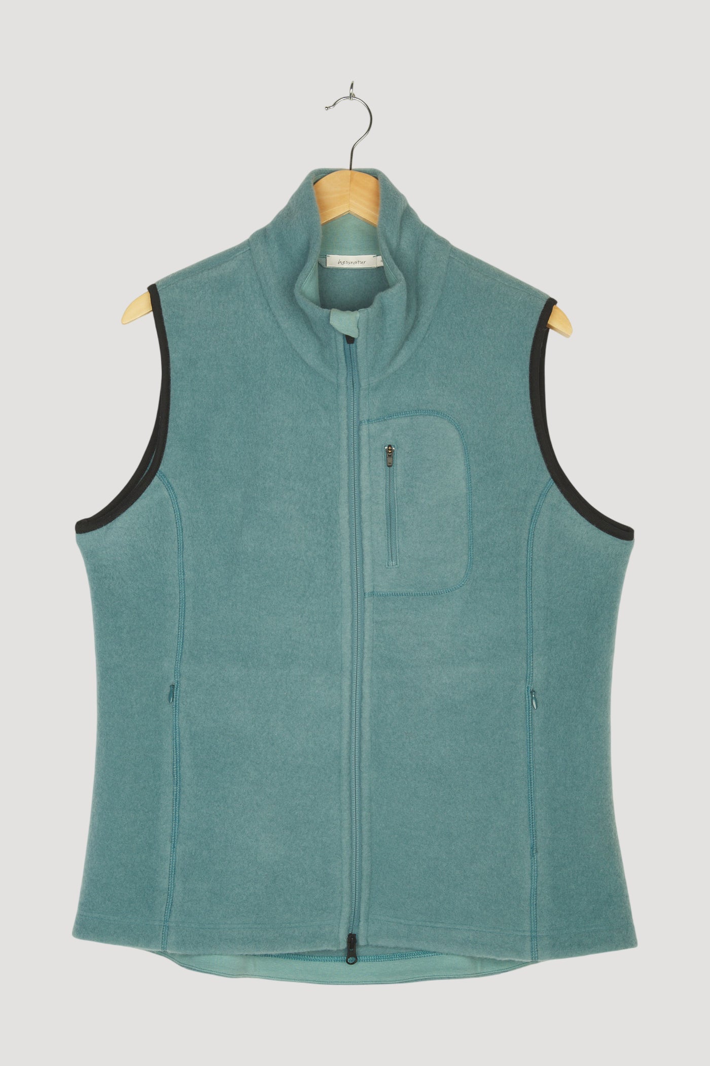 Secondhand Wollfleece-Weste aus reiner Bio-Merinowolle