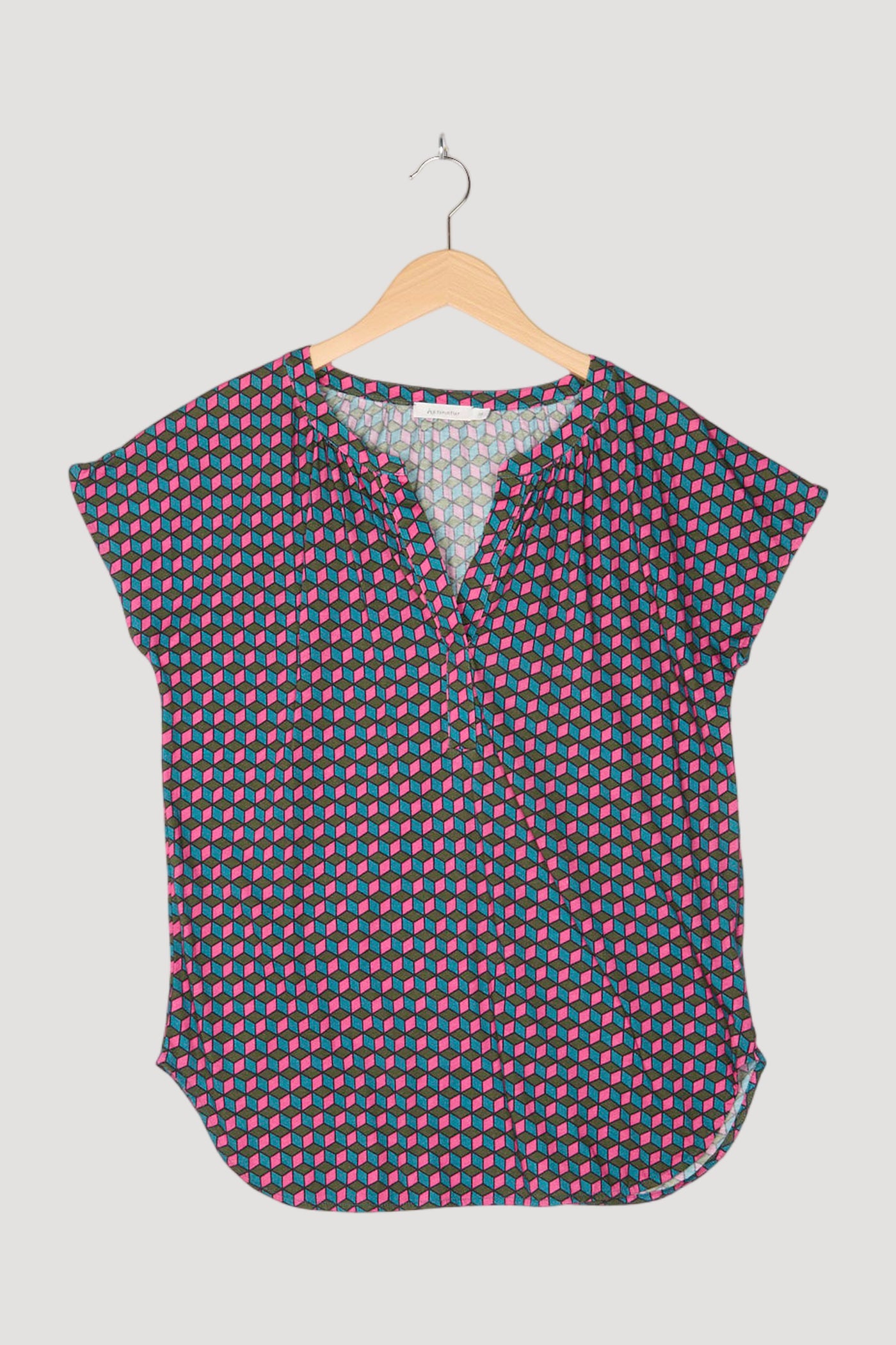 Secondhand Bluse aus reiner Bio-Baumwolle