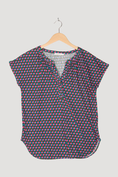 Secondhand Bluse aus reiner Bio-Baumwolle