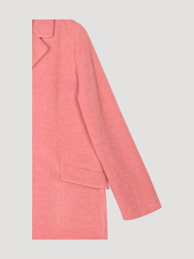 Secondhand Wollfleece Mantel Regular aus Bio-Merinowolle mit Bio-Baumwolle