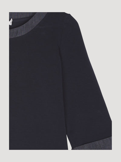 Secondhand Patch-Shirt aus Bio-Baumwolle