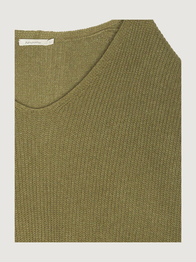 Secondhand Pullover aus Bio-Baumwolle mit Seide