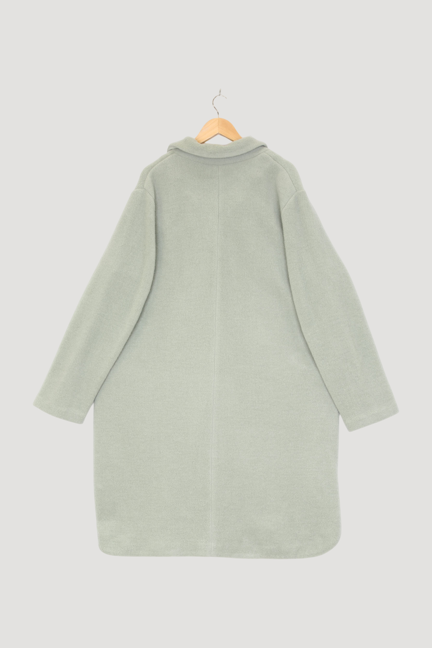 Secondhand Wollfleece Mantel Regular aus Bio-Merinowolle mit Bio-Baumwolle