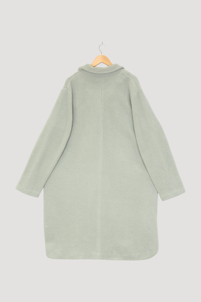 Secondhand Wollfleece Mantel Regular aus Bio-Merinowolle mit Bio-Baumwolle