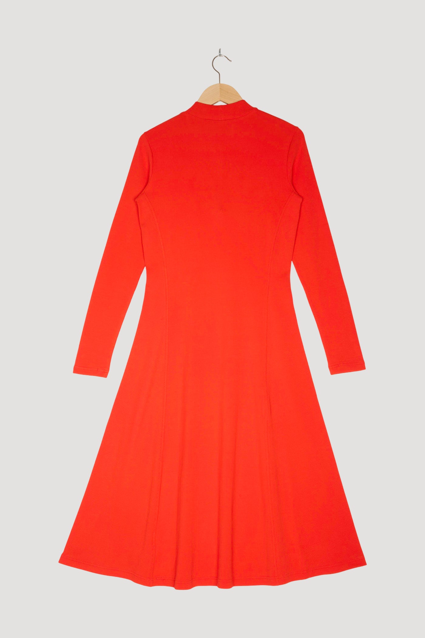 Secondhand Rib Jerseykleid Slim