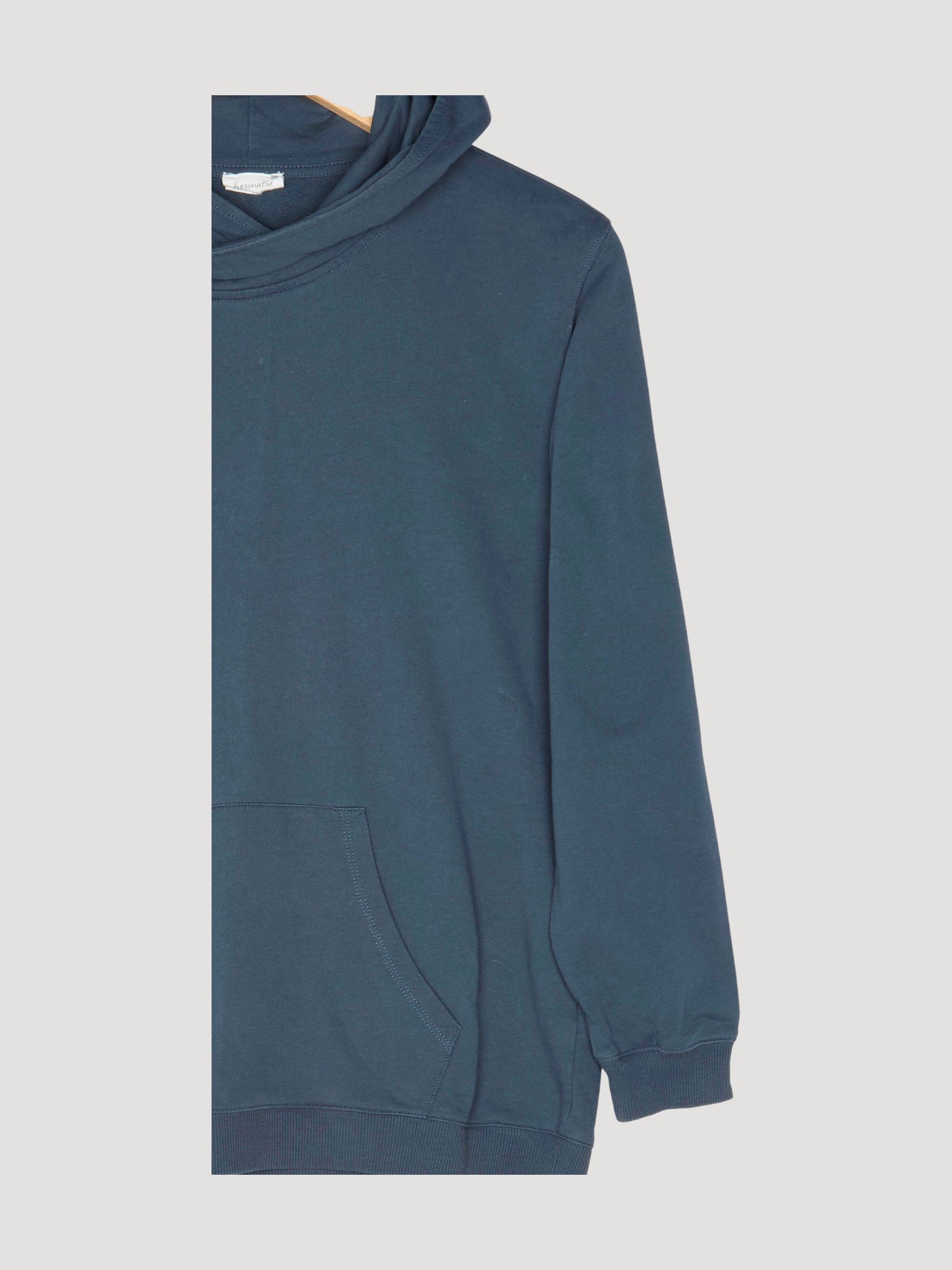 Secondhand Hoodie aus Bio-Baumwolle mit Kapok